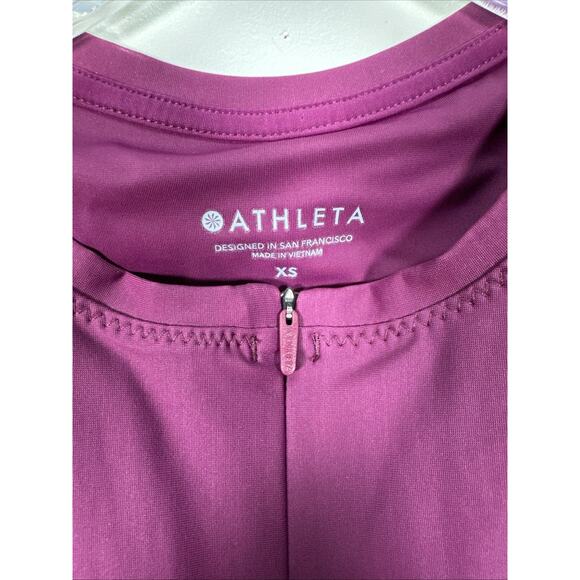 Athleta Pacifica II Tank Rashguard Women's XS Jazzy Purple Swim UPF 50 Beach - Picture 3 of 7